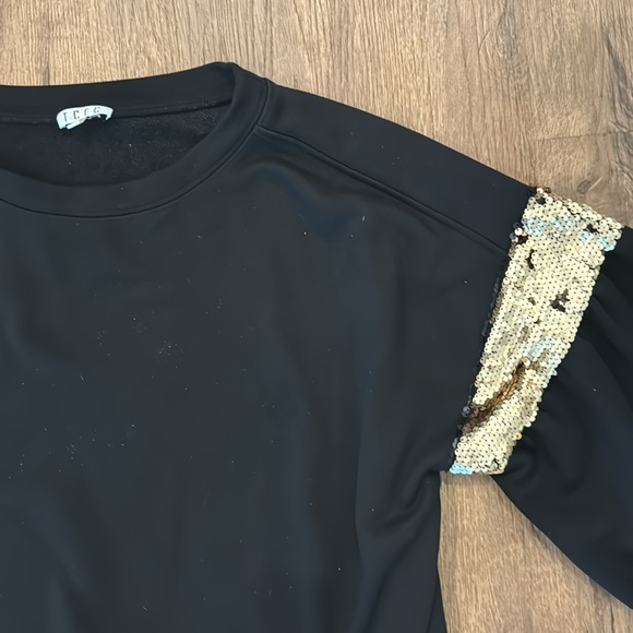 TCEC Black Sequin Sweatshirt - Picture 2 of 4